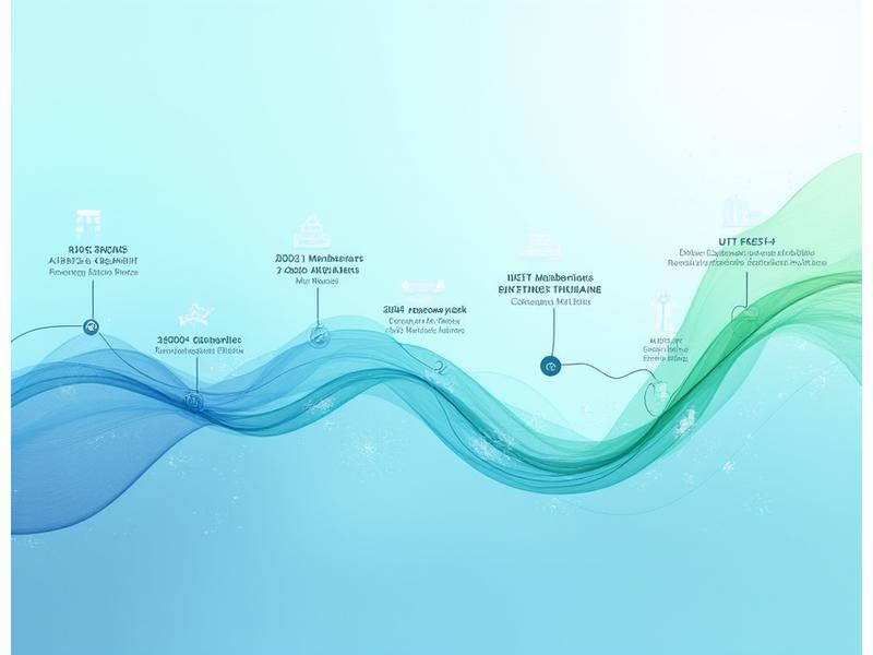 Infographic timeline illustrating AuraWell Collective's milestones in Austin, from founding to key partnerships.