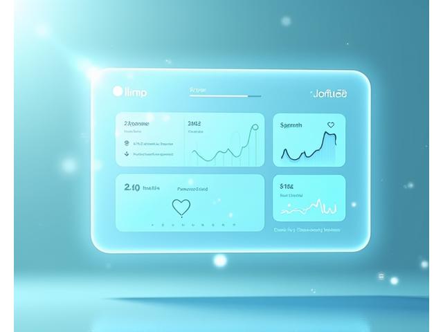 A clean, intuitive digital dashboard on a screen, showing personalized wellness content recommendations and progress tracking, with modern UI elements.